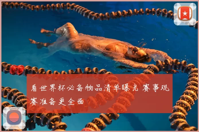 看世界杯必备物品清单曝光 赛事观赛准备更全面