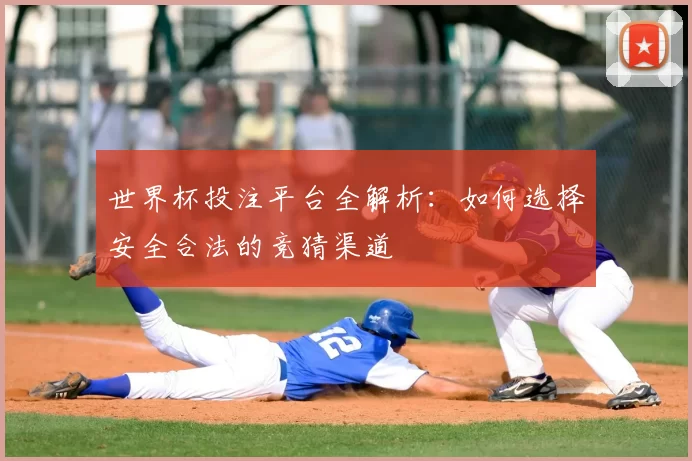 世界杯投注平台全解析:如何选择安全合法的竞猜渠道