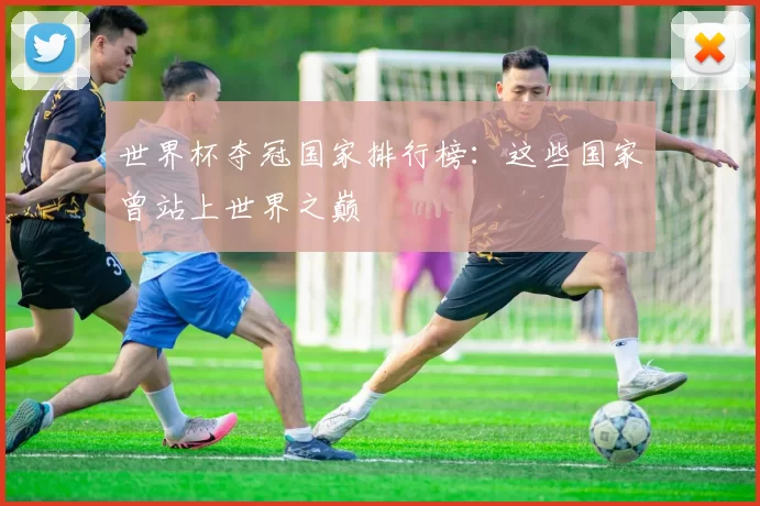 世界杯夺冠国家排行榜:这些国家曾站上世界之巅