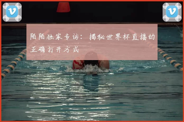 陌陌独家专访:揭秘世界杯直播的正确打开方式